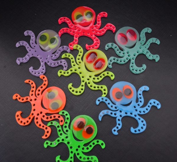 Люмінесцентний сувенір “Sea-Octopus” – брелок, магніт
