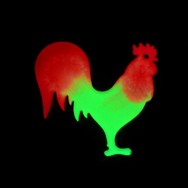 Люмінесцентний сувенір “Zoo-Cock” – магніт