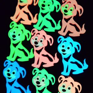 Люмінесцентний сувенір “Dog-Smile-Puppy” – брелок, магніт